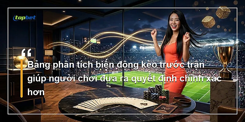 Sảnh C-Sports Topbet – Bảng Kèo Châu Á Trực Tiếp 3 Bảng phân tích biến động kèo trước trận giúp người chơi đưa ra quyết định chính xác hơn